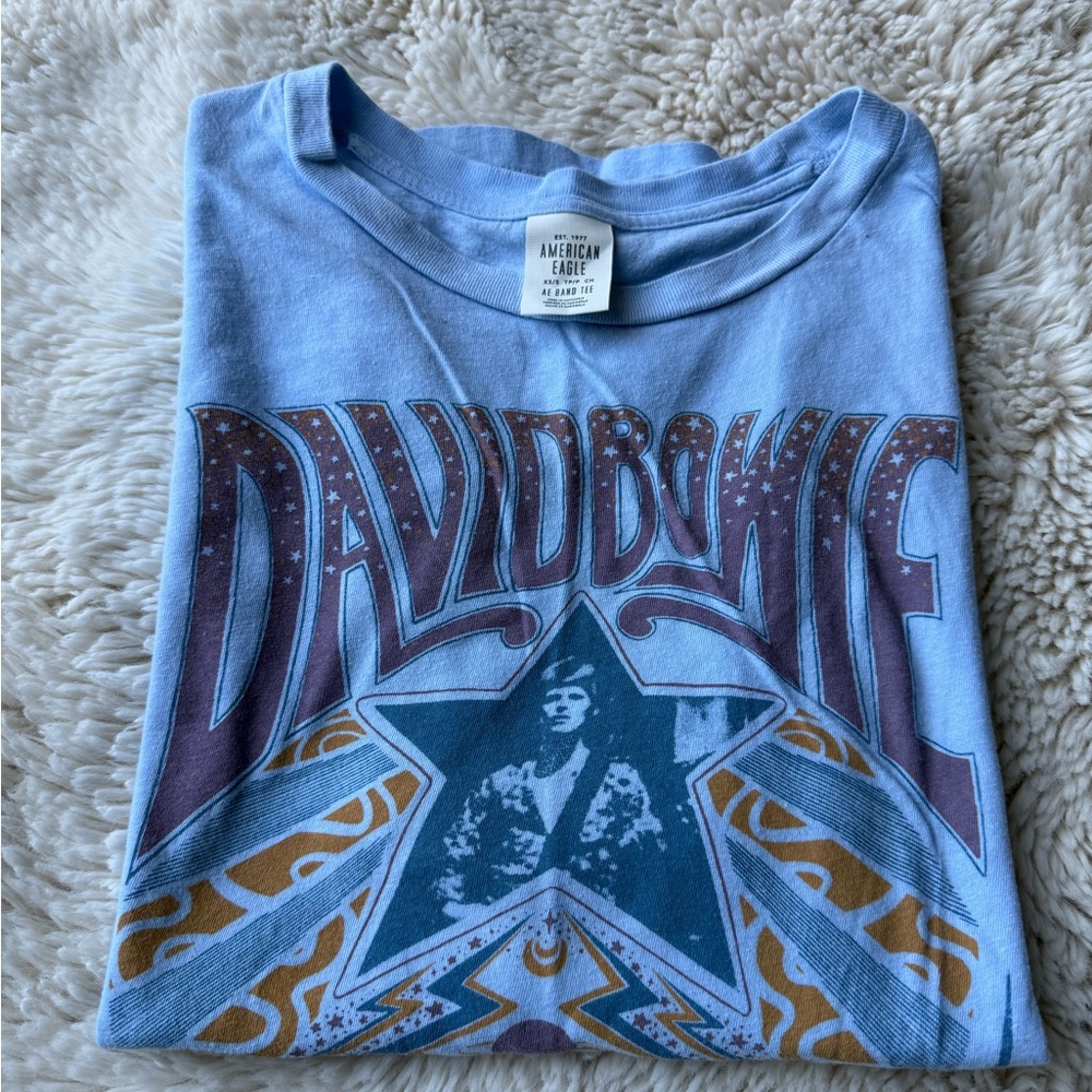 American Eagle Band Tee David Bowie Size XS/S - Picture 5 of 5